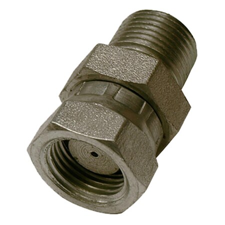 Apache 39004277 0.38 in. Male Pipe x 0.38 in. Female Pipe Swivel Hydraulic Adapter 193781